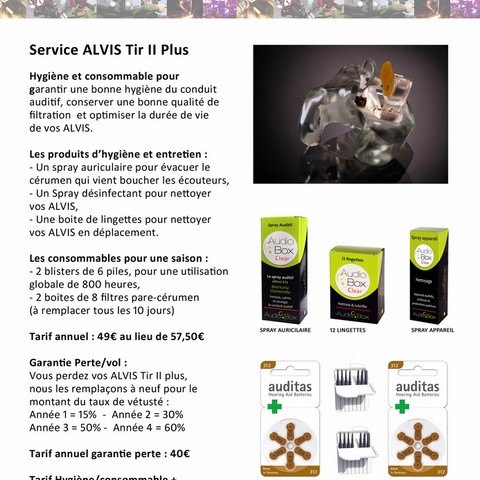 Contrat ALVIS Tir II+