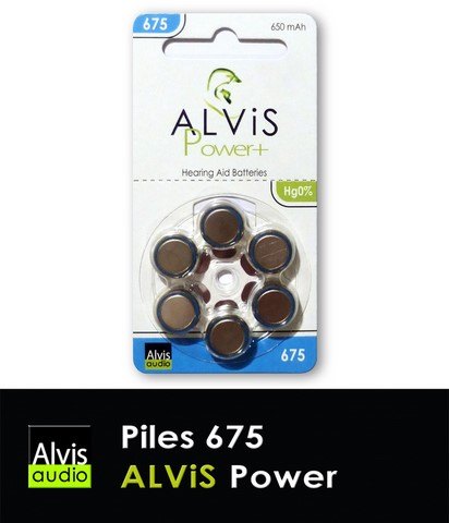 Piles auditives ALVIS T 675