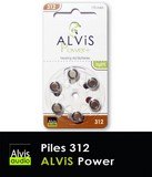 Piles auditive ALVIS T 312
